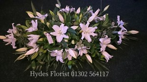 coffin lillies hydes florist doncaster  